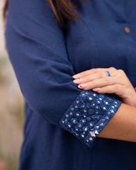 Beautiful Blue Rayon Kurta Set