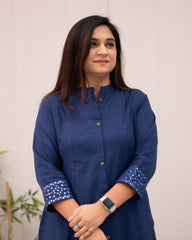 Beautiful Blue Rayon Kurta Set