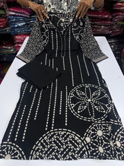 Beautiful Black Cotton Co-Ord Set