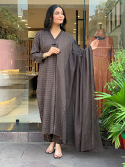 Premium Pure Cotton 60×60 Handwork Kurta Pant Dupatta Set – Daily Wear Collection