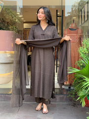 Premium Pure Cotton 60×60 Handwork Kurta Pant Dupatta Set – Daily Wear Collection